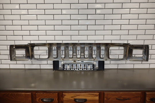 2003 - 2007 Hummer H2 OEM Upper Headlight Bumper Chrome Grille