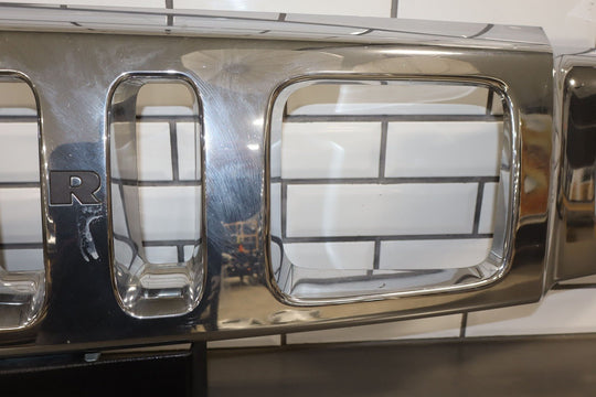 2003 - 2007 Hummer H2 OEM Upper Headlight Bumper Chrome Grille