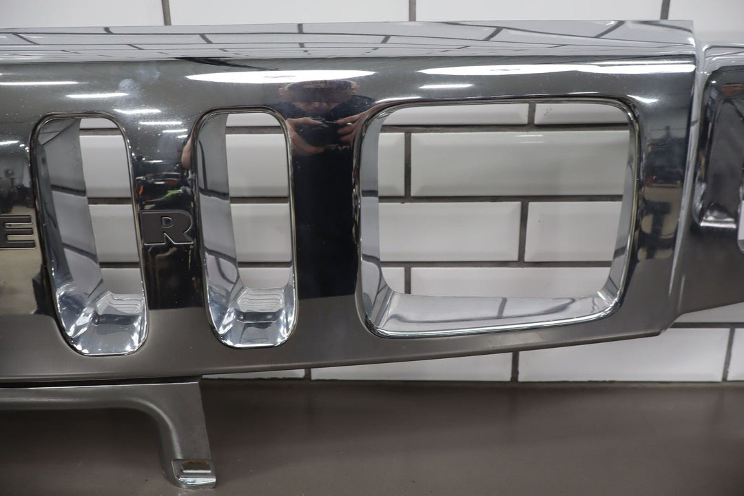 2003 - 2007 Hummer H2 OEM Upper Headlight Bumper Chrome Grille