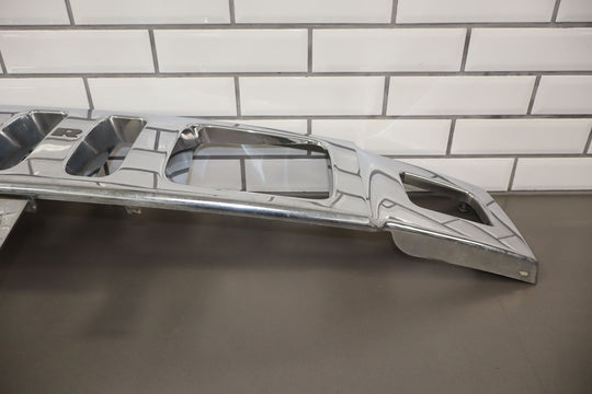 2003 - 2007 Hummer H2 OEM Upper Headlight Bumper Grille (Chrome) *Weathered*