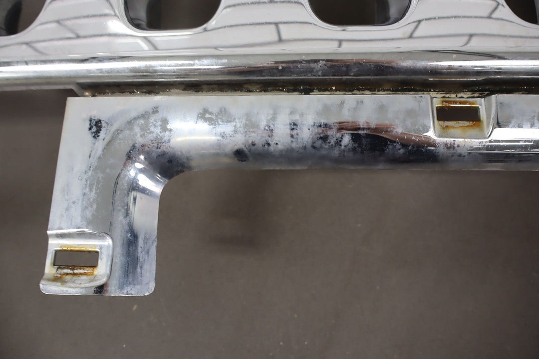 2003 - 2007 Hummer H2 OEM Upper Headlight Bumper Grille (Chrome) *Weathered*