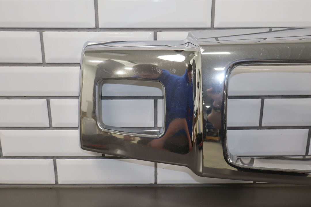 2003 - 2007 Hummer H2 OEM Upper Headlight Bumper Grille (Chrome) *Weathered*
