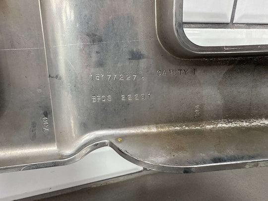 2003 - 2007 Hummer H2 OEM Upper Headlight Bumper Grille (Chrome) *Weathered*