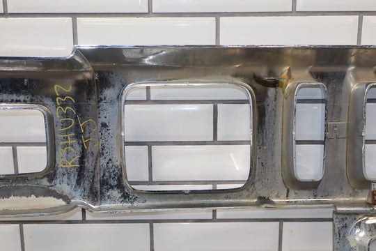 2003 - 2007 Hummer H2 OEM Upper Headlight Bumper Grille (Chrome) *Weathered*