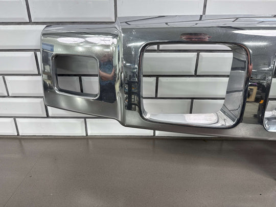 2003 - 2007 Hummer H2 OEM Upper Headlight Bumper Grille (Chrome) *Weathered*