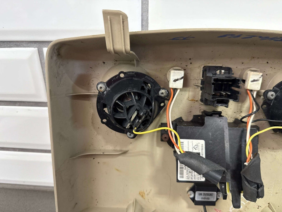 2003 - 2007 Hummer H2 Overhead Roof Console - With Sunroof