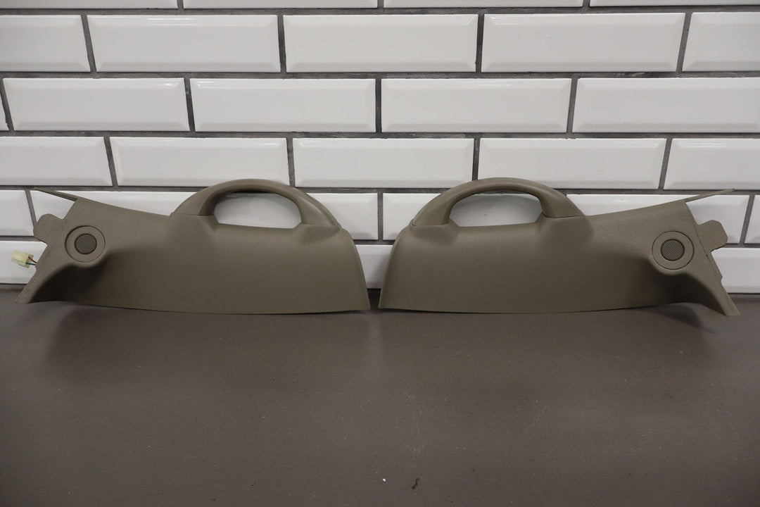 2003 - 2007 Hummer H2 Pair LH & RH Interior A - Pillar Trim Panels (Wheat)