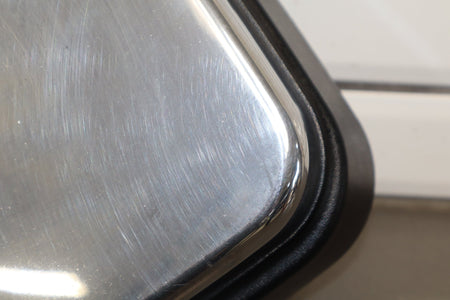 2003-2007 Hummer H2 Power Left Door Mirror Chrome Trim