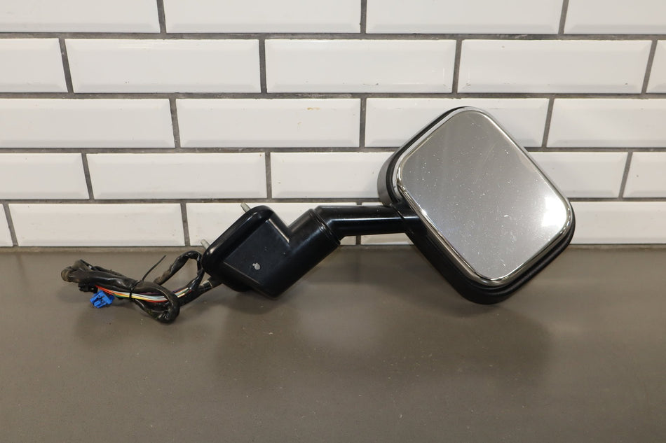 2003-2007 Hummer H2 Power Left Door Mirror Chrome Trim