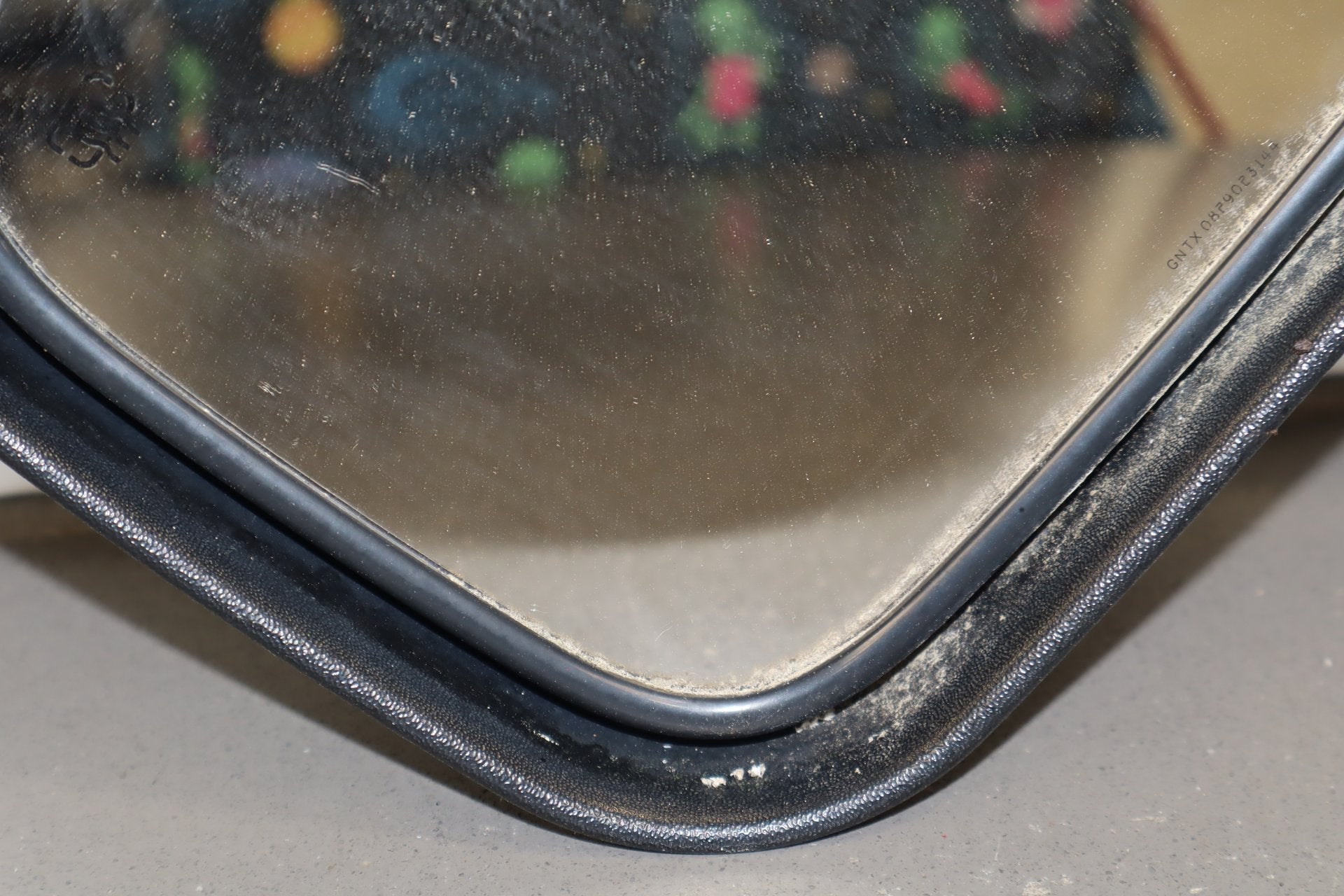 2003-2007 Hummer H2 Power Left Door Mirror Chrome Trim