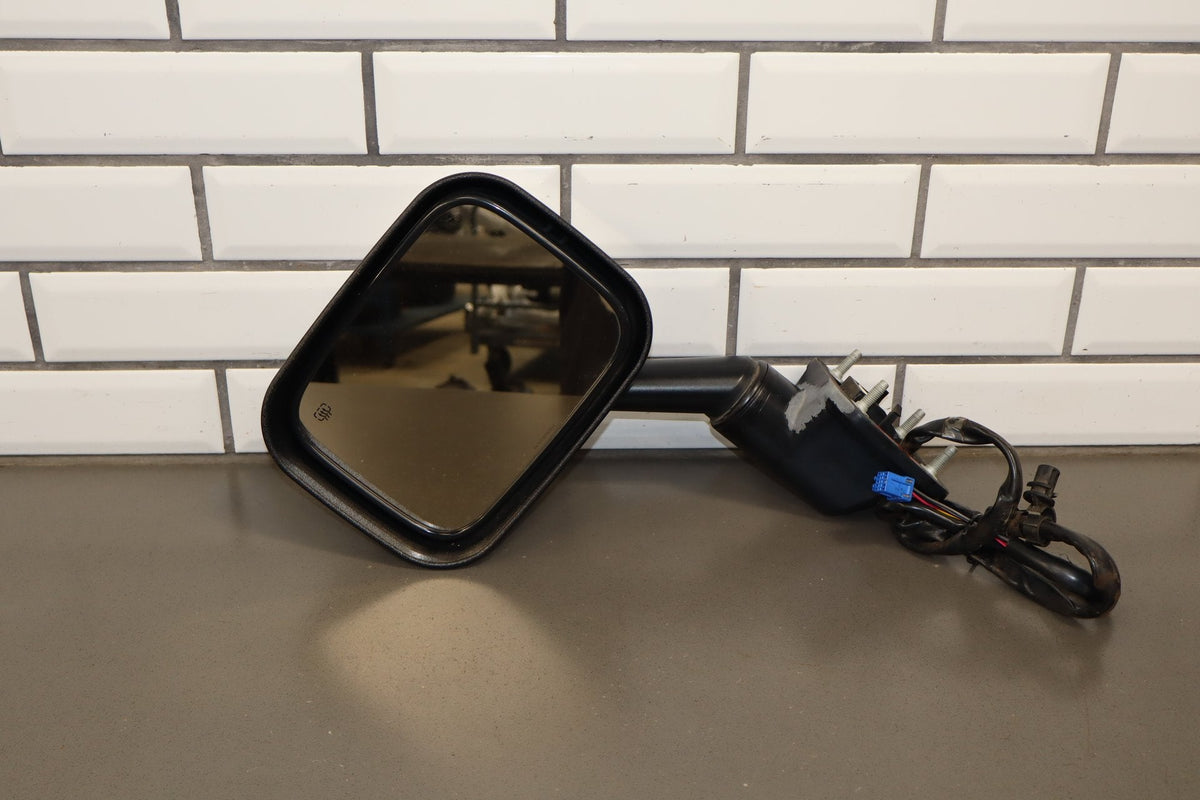 2003-2007 Hummer H2 Power Left Door Mirror Chrome Trim