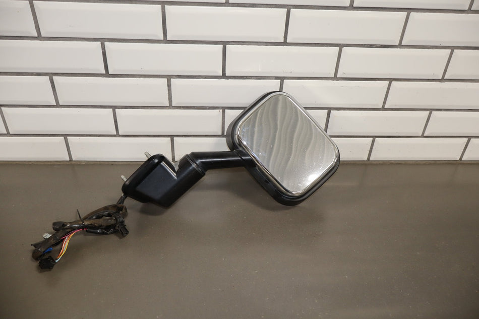 2003-2007 Hummer H2 Power Left Door Mirror Chrome Trim