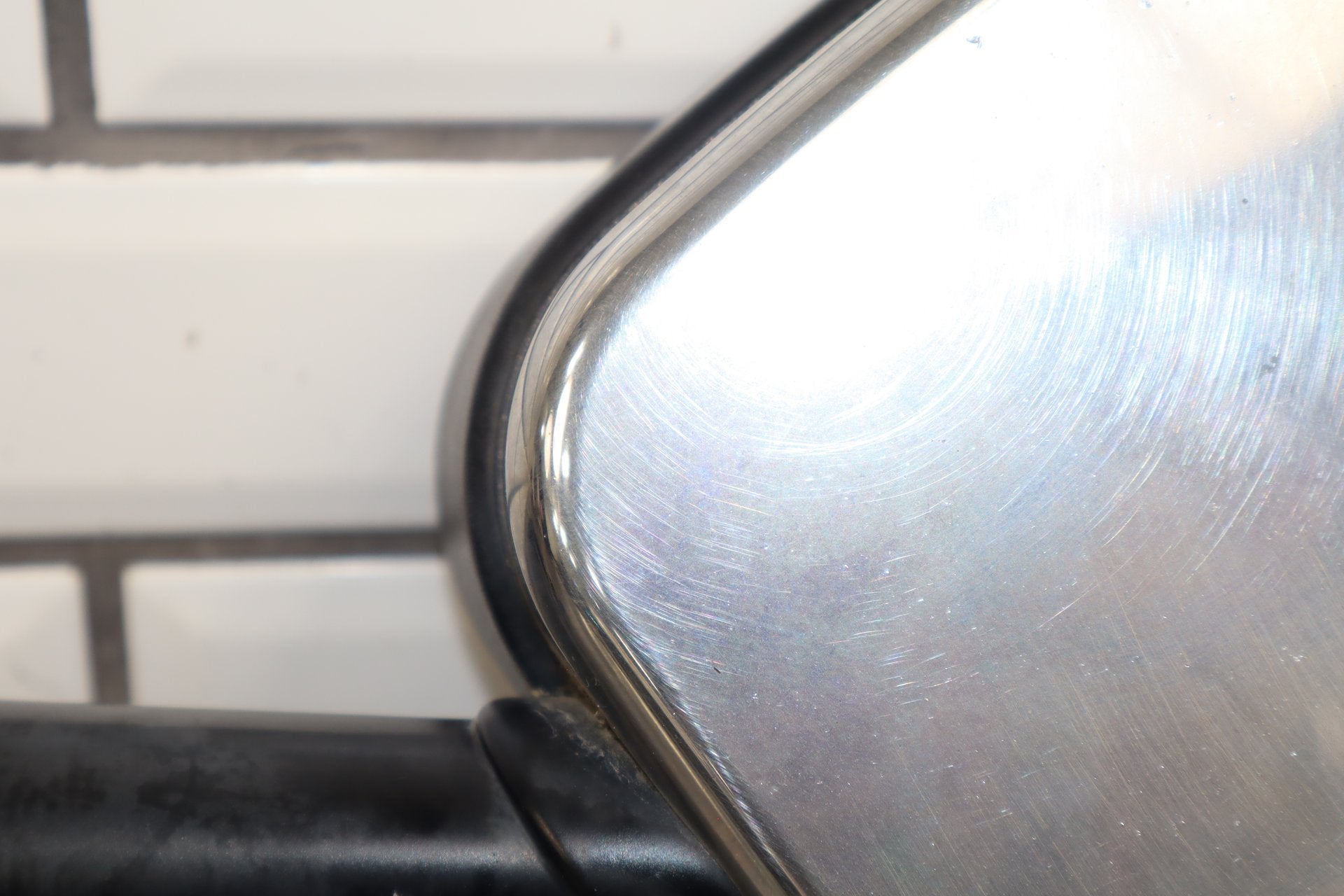 2003-2007 Hummer H2 Power Left Door Mirror Chrome Trim