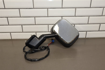 2003-2007 Hummer H2 Power Left Door Mirror Chrome Trim
