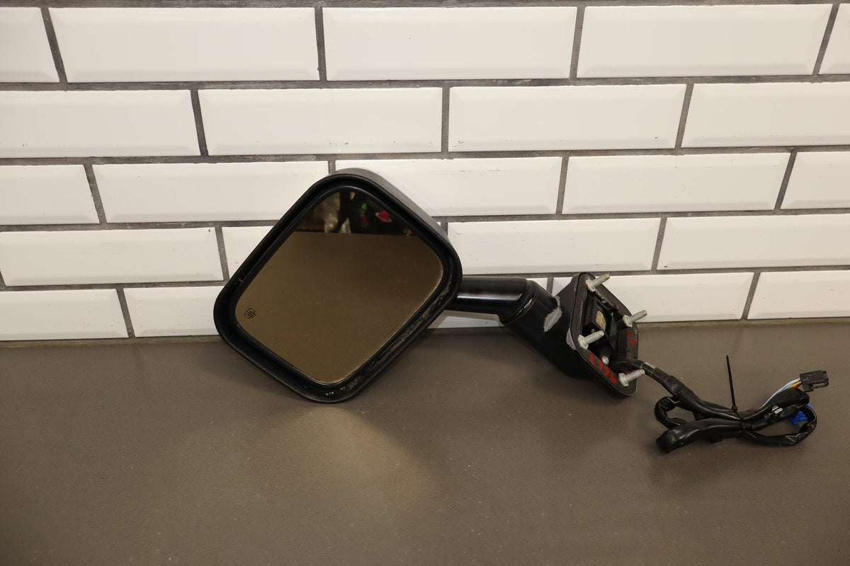 2003-2007 Hummer H2 Power Left Door Mirror Chrome Trim