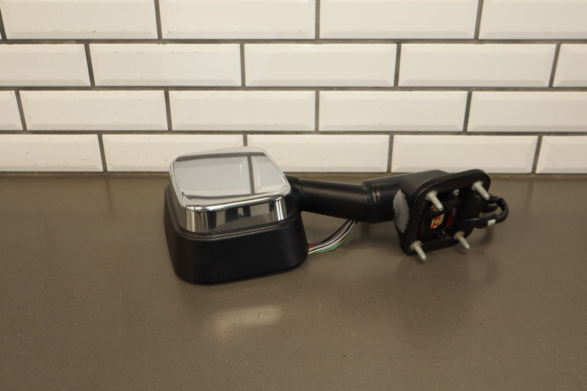 2003-2007 Hummer H2 Power Left Door Mirror Chrome Trim