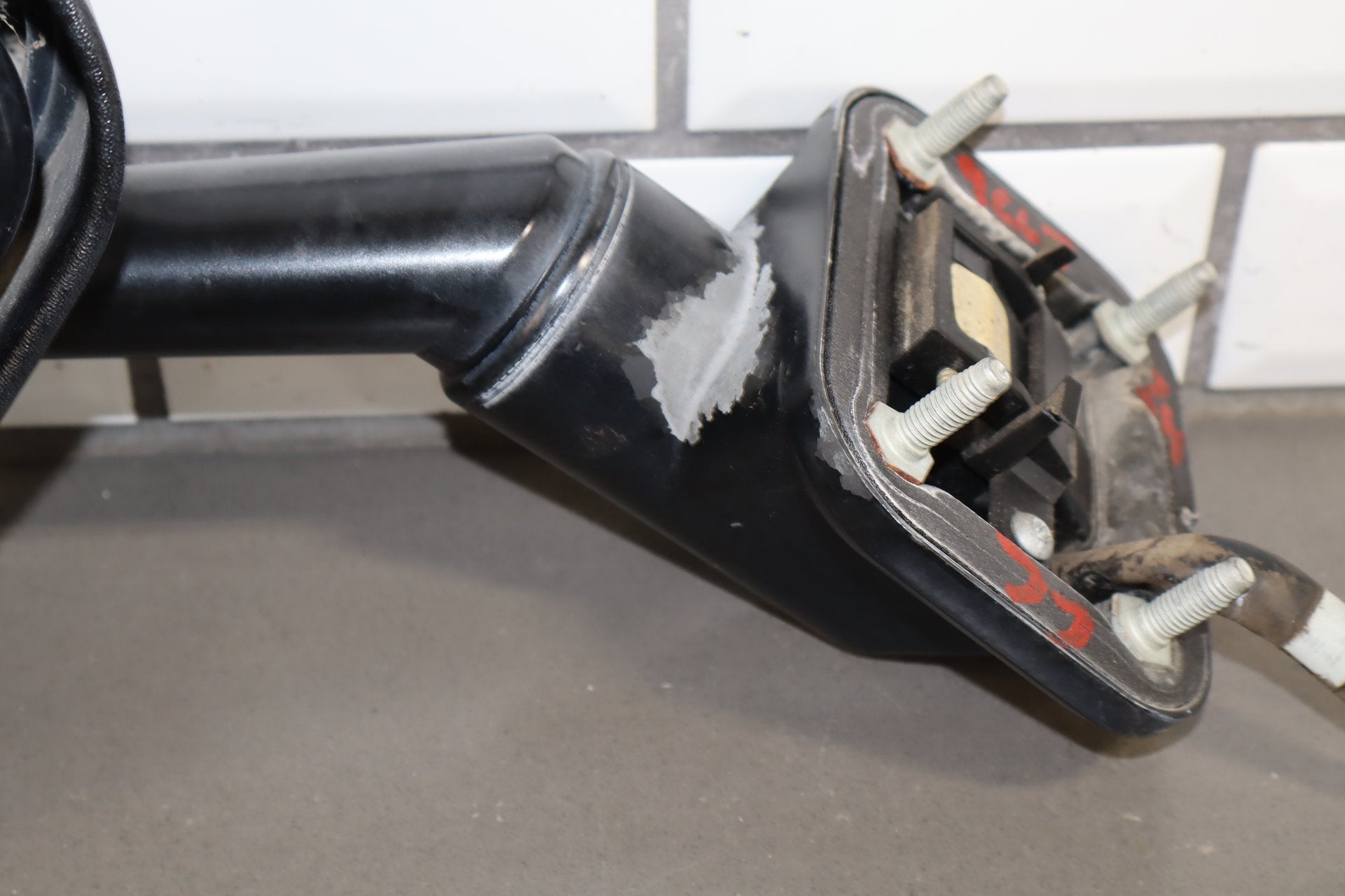 2003-2007 Hummer H2 Power Left Door Mirror Chrome Trim