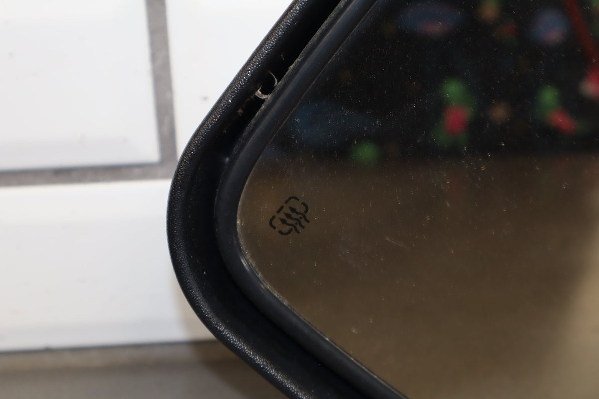 2003-2007 Hummer H2 Power Left Door Mirror Chrome Trim