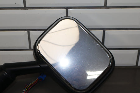 2003-2007 Hummer H2 Power Left Door Mirror Chrome Trim
