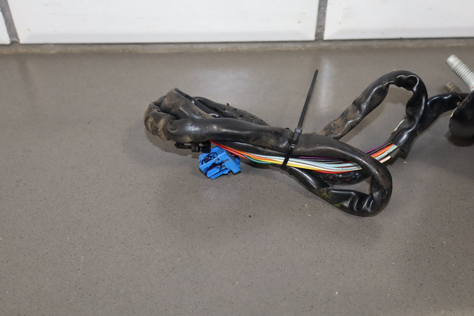 2003-2007 Hummer H2 Power Left Door Mirror Chrome Trim