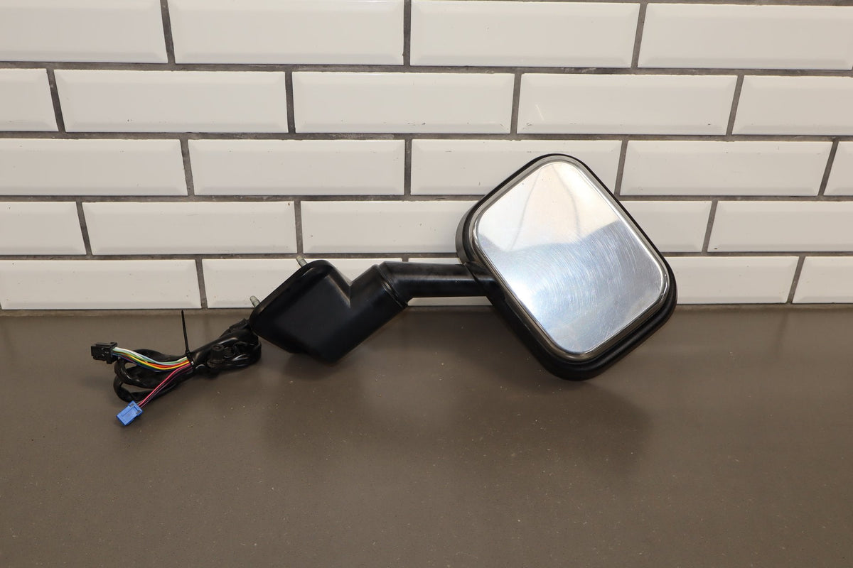 2003-2007 Hummer H2 Power Left Door Mirror Chrome Trim