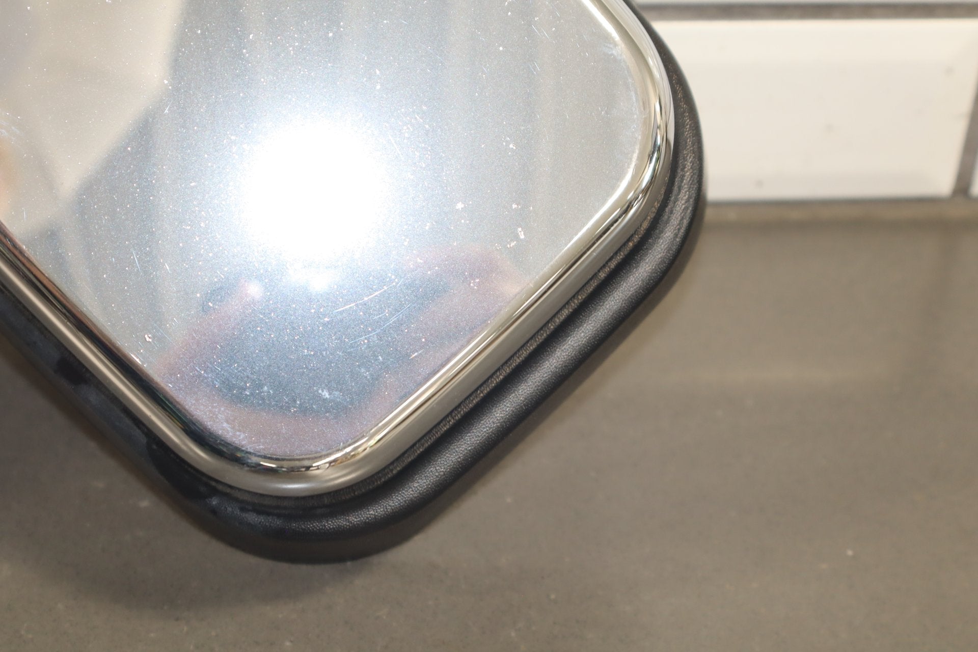2003-2007 Hummer H2 Power Left Door Mirror Chrome Trim