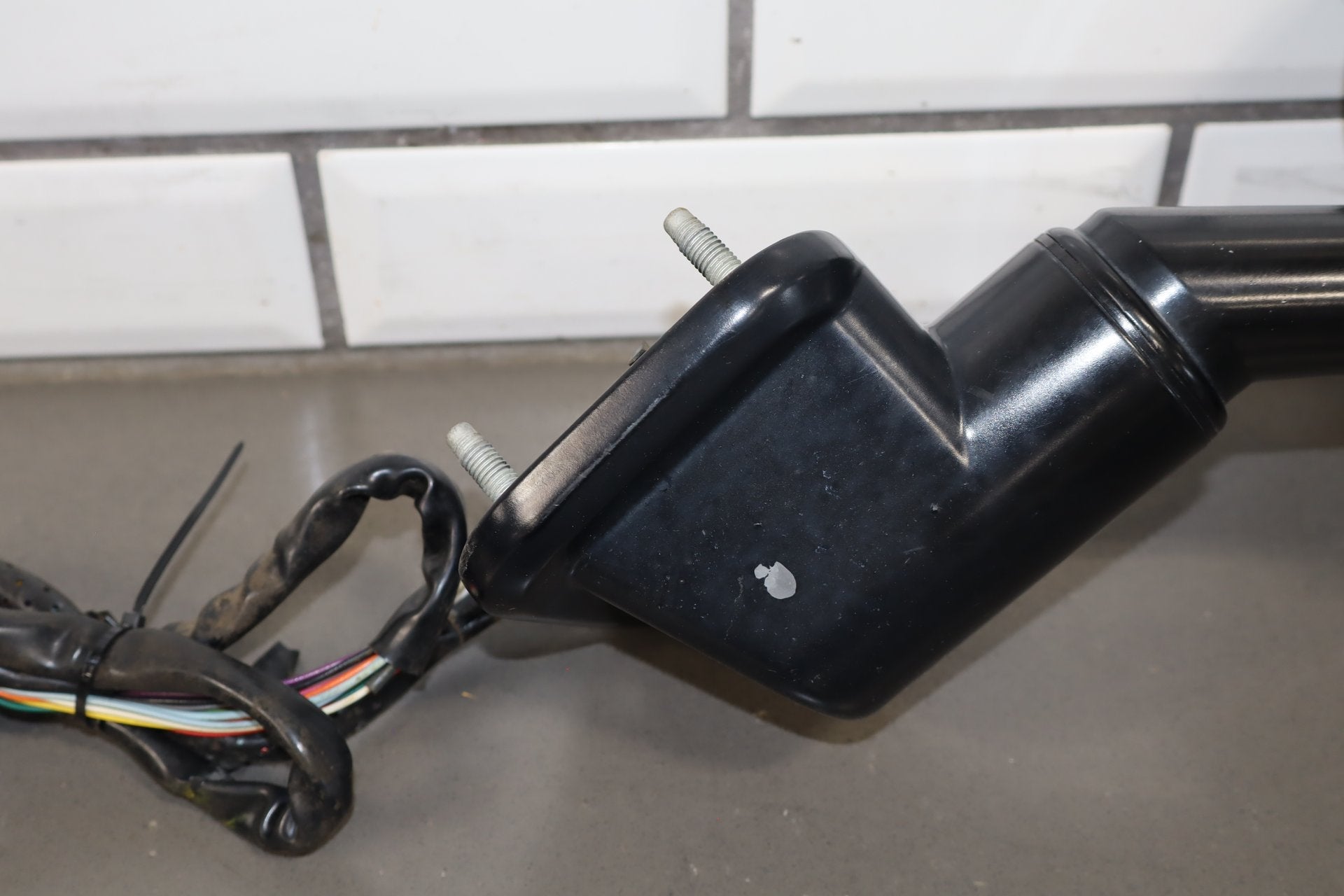 2003-2007 Hummer H2 Power Left Door Mirror Chrome Trim