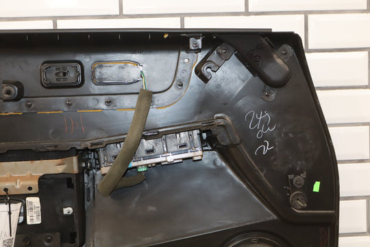 2003 - 2007 Hummer H2 - Right Front Door Trim Panel Ebony 482 15846874