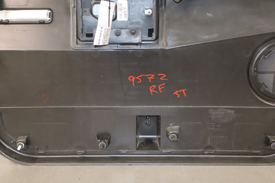 2003 - 2007 Hummer H2 - Right Front Door Trim Panel Ebony 482 15846874