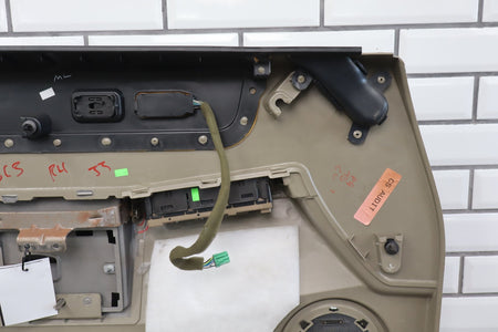 2003-2007 Hummer H2- Right Front Door Trim Panel Wheat 50 15846874