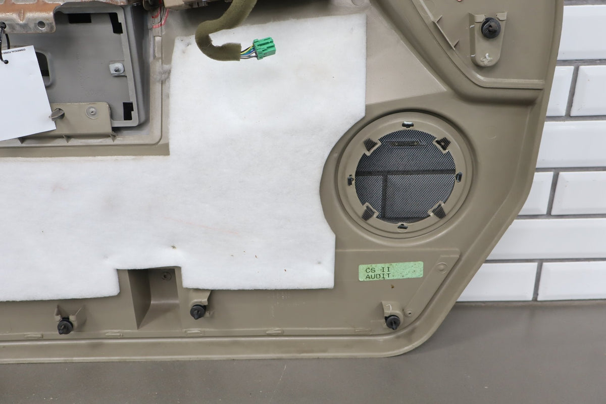2003-2007 Hummer H2- Right Front Door Trim Panel Wheat 50 15846874