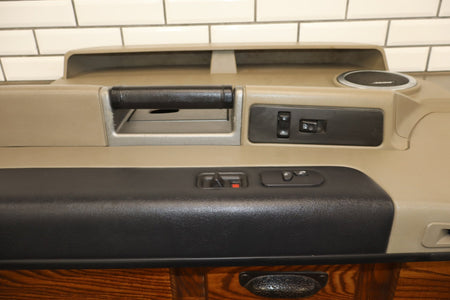 2003-2007 Hummer H2- Right Front Door Trim Panel Wheat 50 15846874