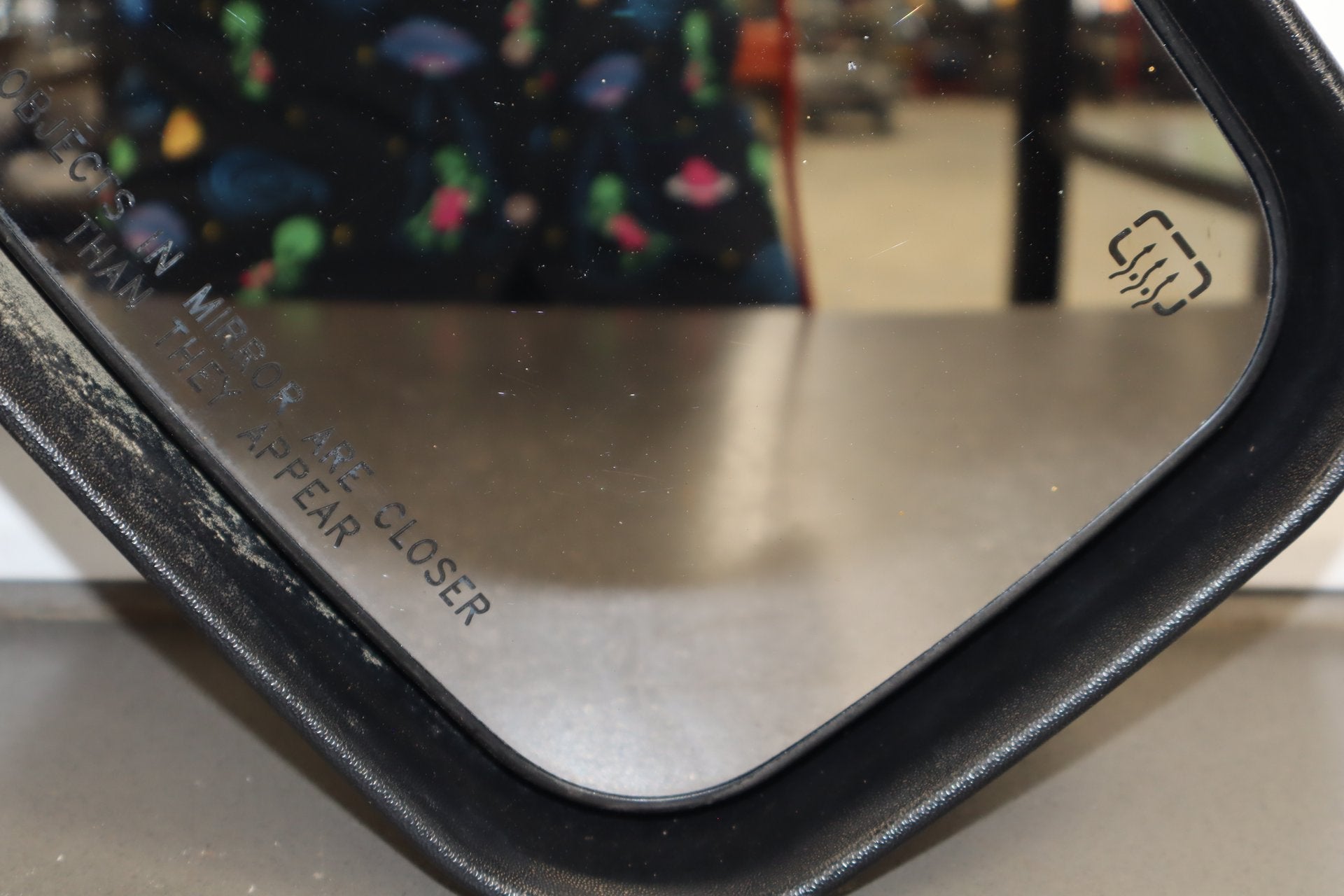 2003-2007 Hummer H2 Right Passenger Power Door Mirror- Chrome Trim