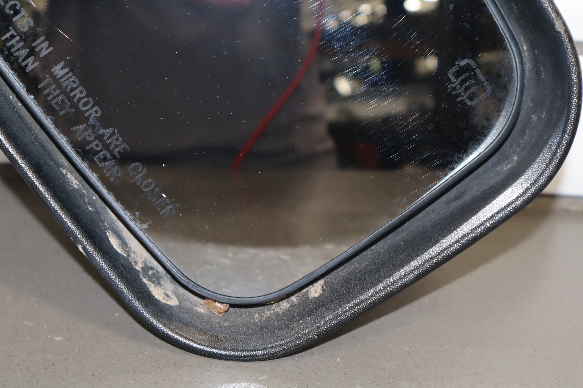 2003-2007 Hummer H2 Right Passenger Power Door Mirror- Chrome Trim