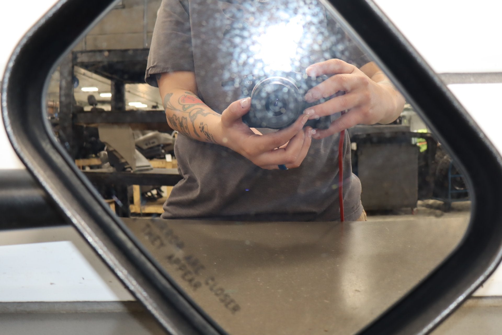2003-2007 Hummer H2 Right Passenger Power Door Mirror- Chrome Trim