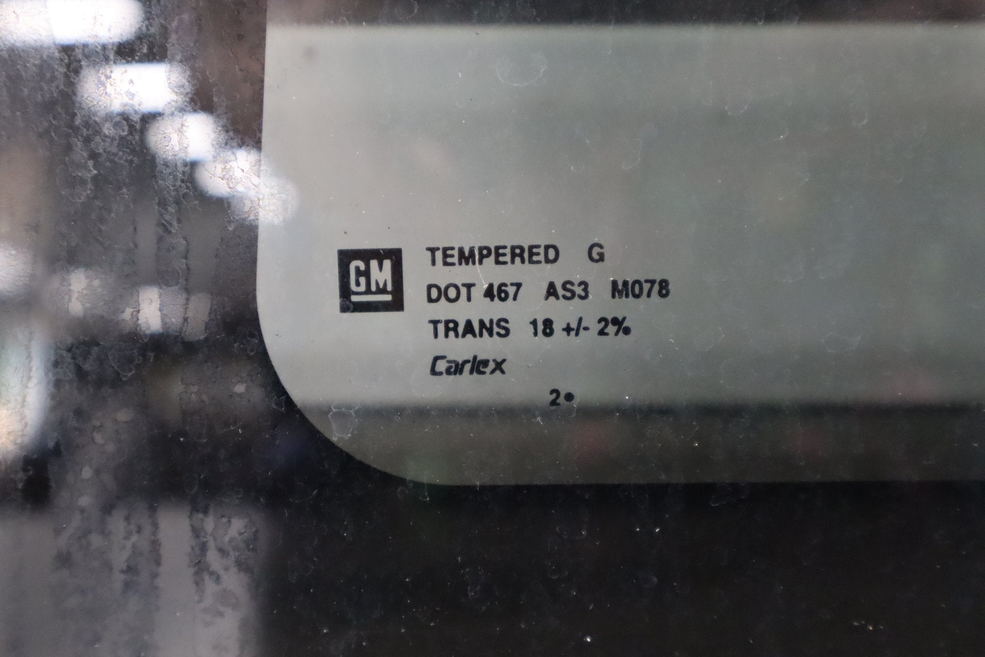 2003-2007 Hummer H2 Right Quarter Window 15101579