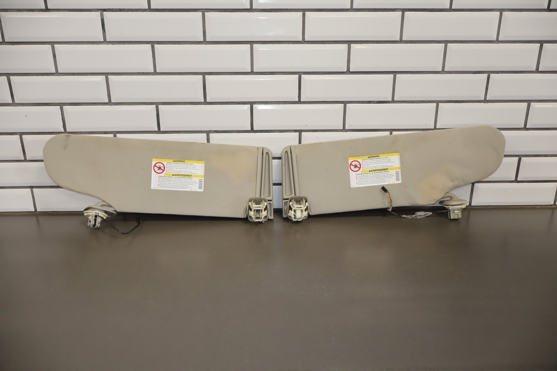 2003-2007 Hummer H2 Sun Visor Pair