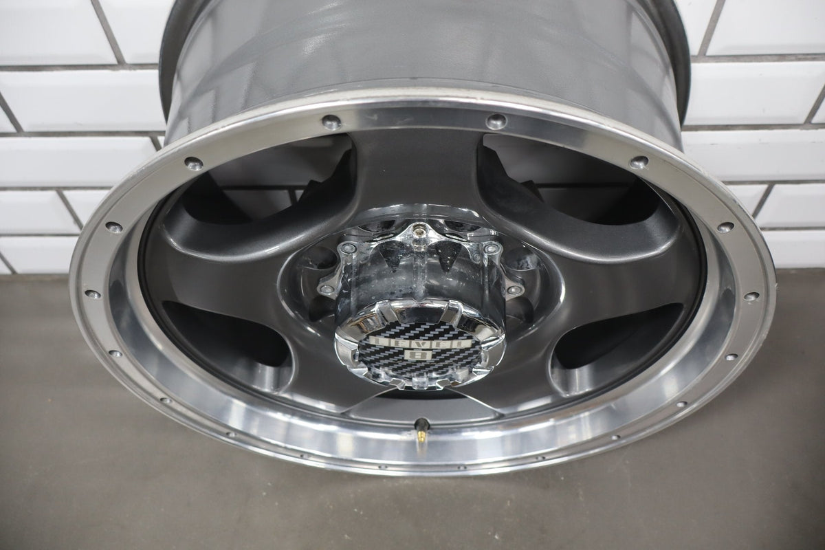 2003-2009 Hummer H2 17x8.5 Level 8 LFM389 Wheel Set x4 | Grey