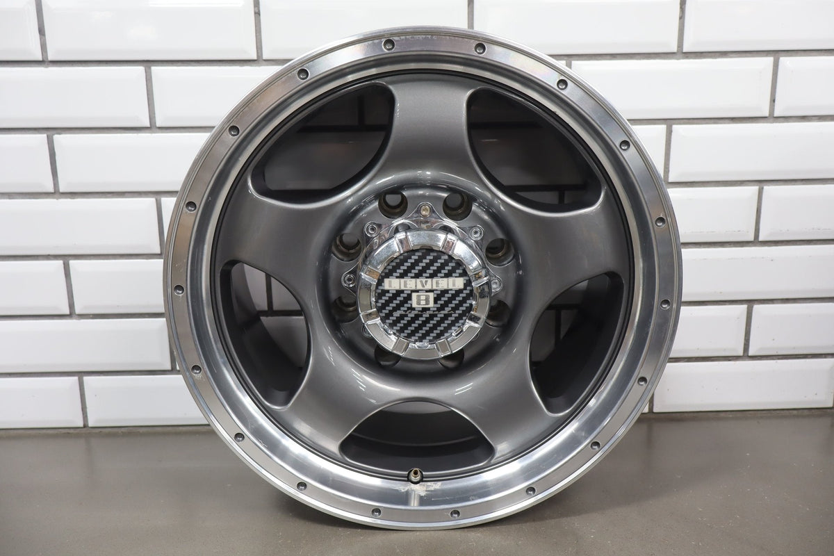 2003-2009 Hummer H2 17x8.5 Level 8 LFM389 Wheel Set x4 | Grey