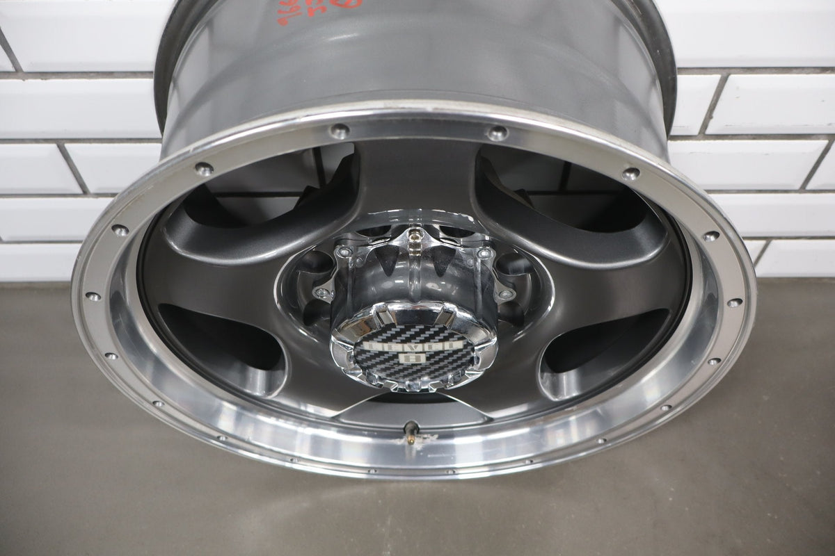 2003-2009 Hummer H2 17x8.5 Level 8 LFM389 Wheel Set x4 | Grey