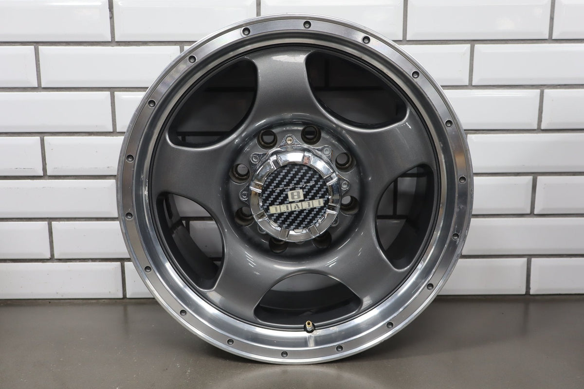 2003-2009 Hummer H2 17x8.5 Level 8 LFM389 Wheel Set x4 | Grey