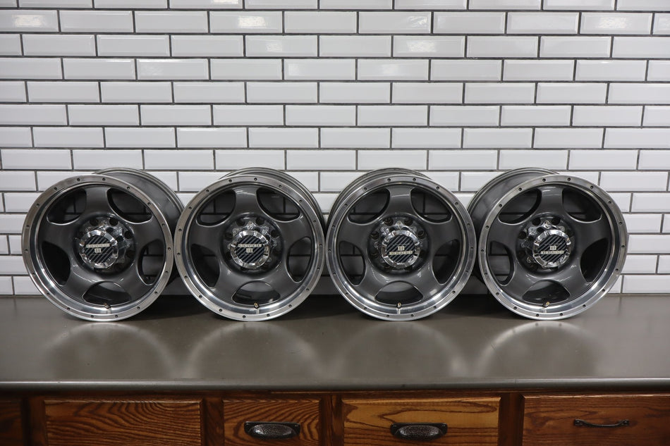 2003-2009 Hummer H2 17x8.5 Level 8 LFM389 Wheel Set x4 | Grey