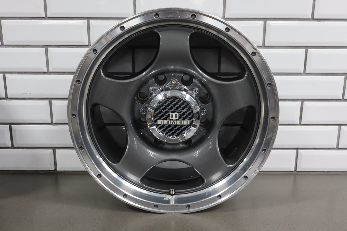 2003-2009 Hummer H2 17x8.5 Level 8 LFM389 Wheel Set x4 | Grey