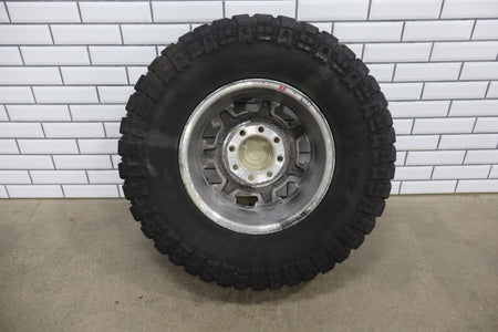 2003-2009 Hummer H2 17x8.5" OEM Wheel &amp; Tire Set- Poorly Painted 35x12.50-17 x4