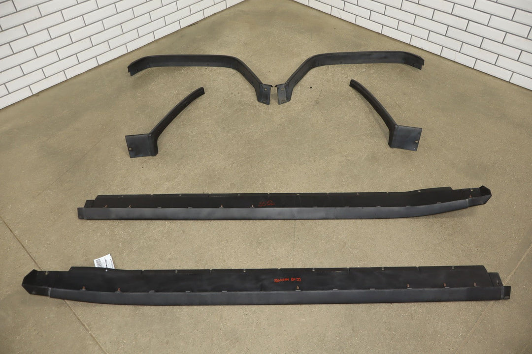 2003 - 2009 Hummer H2 6 - Piece Exterior Molding Kit (Black Textured Plastic)