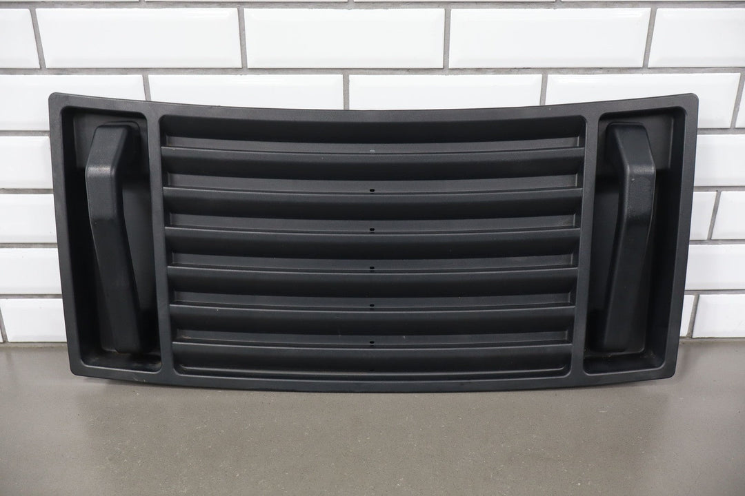 2003 - 2009 Hummer H2 Base Model Black Plastic Upper Hood Grille OEM