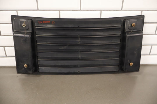 2003 - 2009 Hummer H2 Base Model Black Plastic Upper Hood Grille OEM
