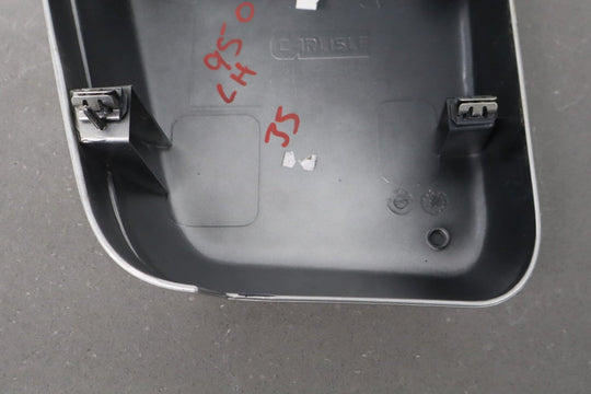 2003 - 2009 Hummer H2 - Driver Left Cowl Vent Panel Cap Pewter 11