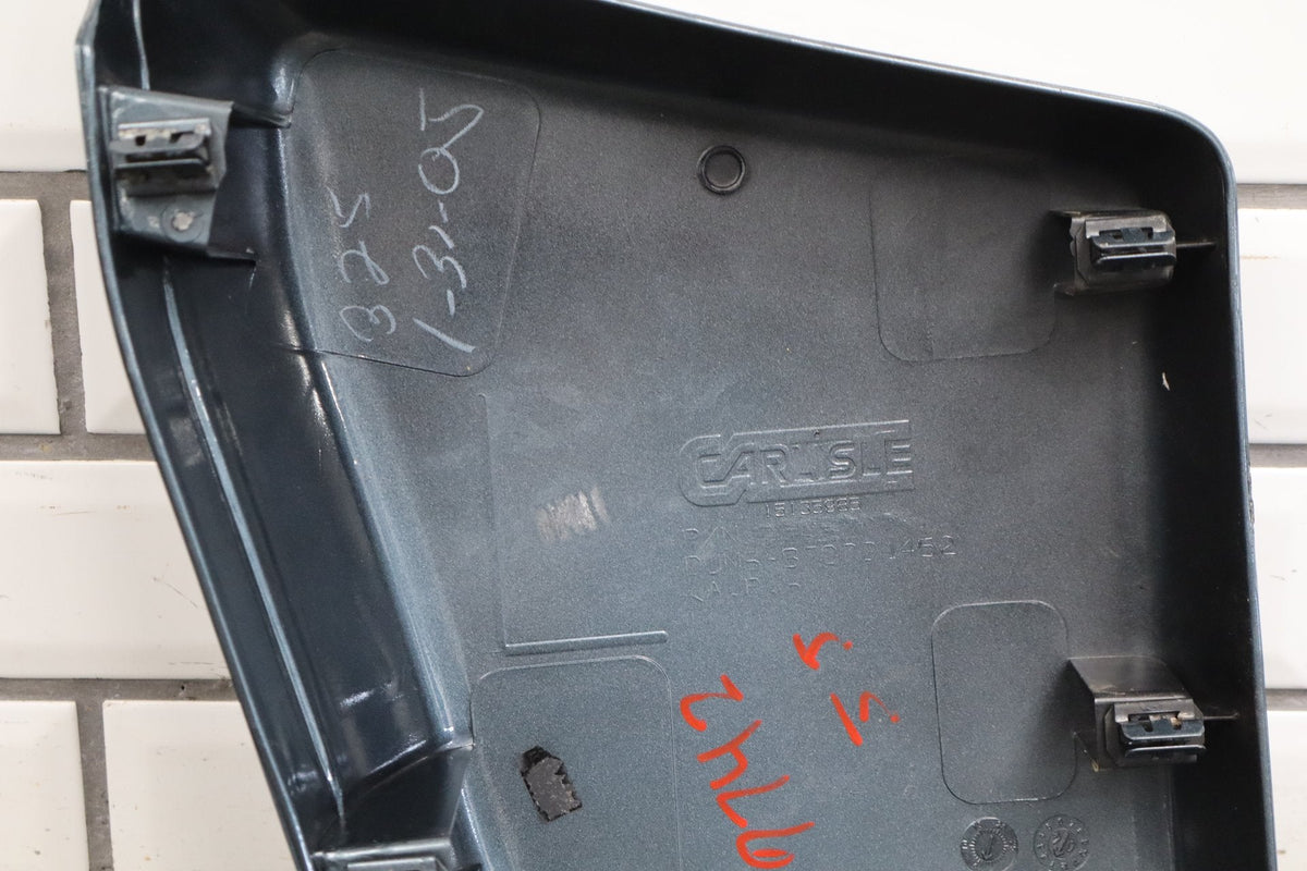 2003-2009 Hummer H2 - Driver Left Cowl Vent Panel Cap Stealth Gray 46