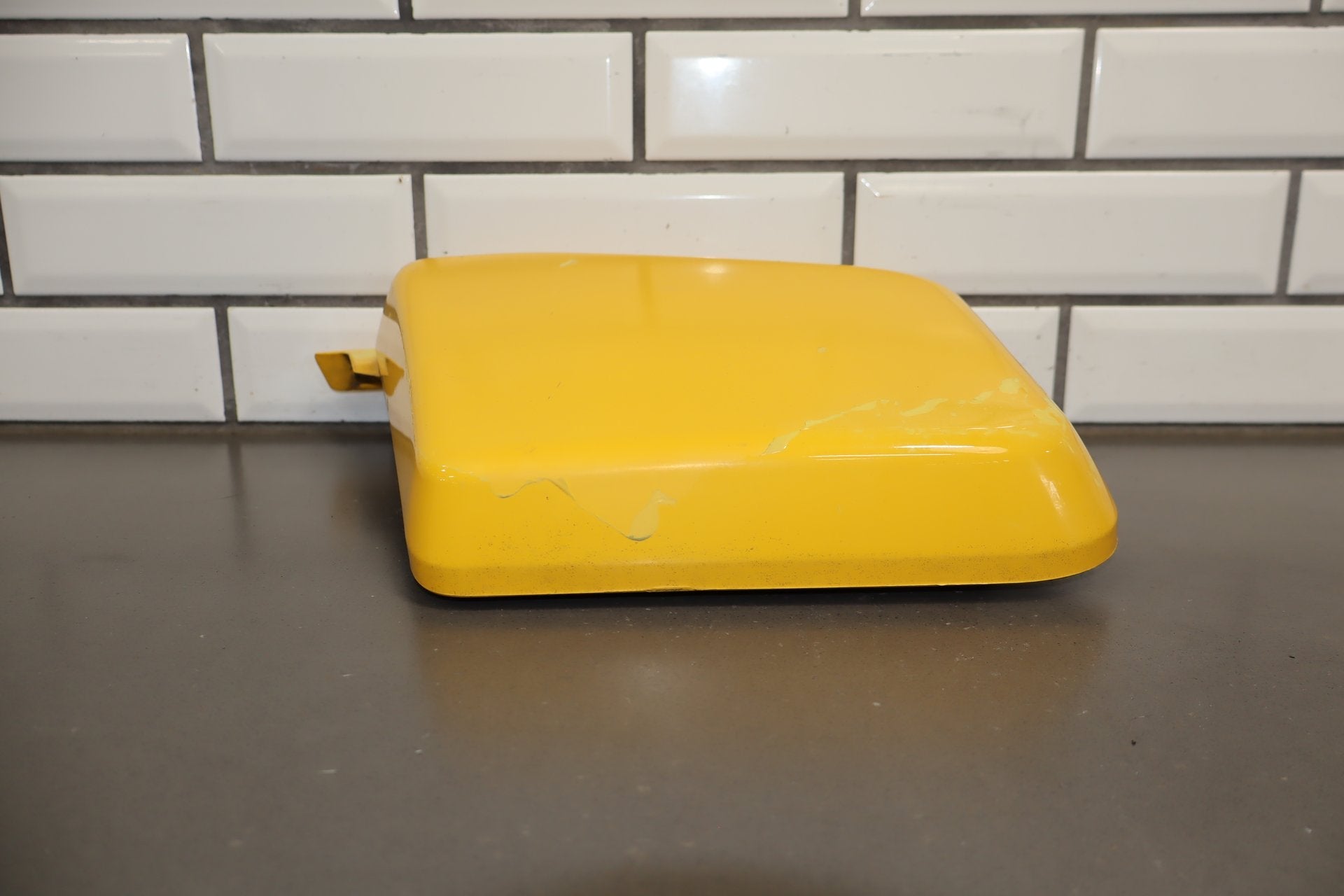 2003-2009 Hummer H2- Driver Left Cowl Vent Panel Cap Yellow 43